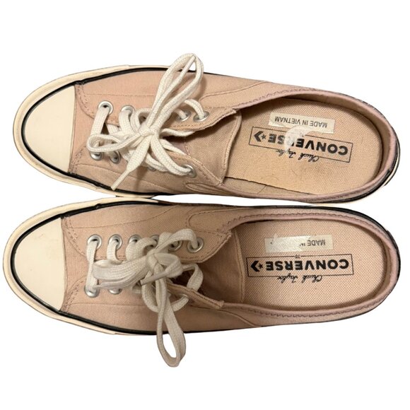 Converse Chuck Taylor Mule Slip-On Sneakers Pink/Lavender Canvas Women’s 9 - Picture 2 of 6